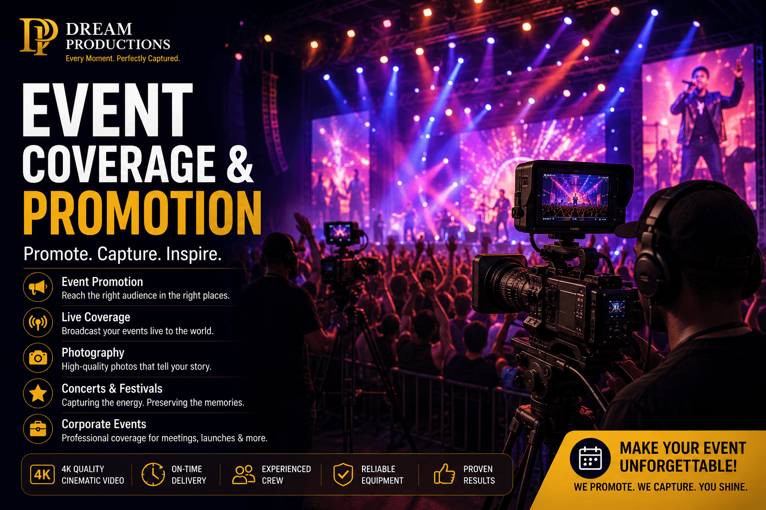 Event Coverage & Promotion